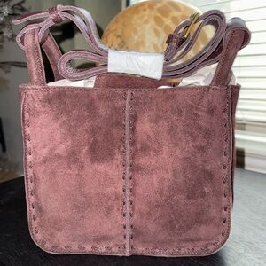 The Sak Los Feliz suede mini crossbody